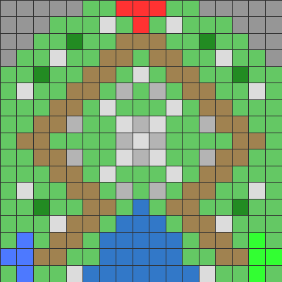 Disputed Crossroads Map