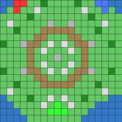 Triangle Arena Map